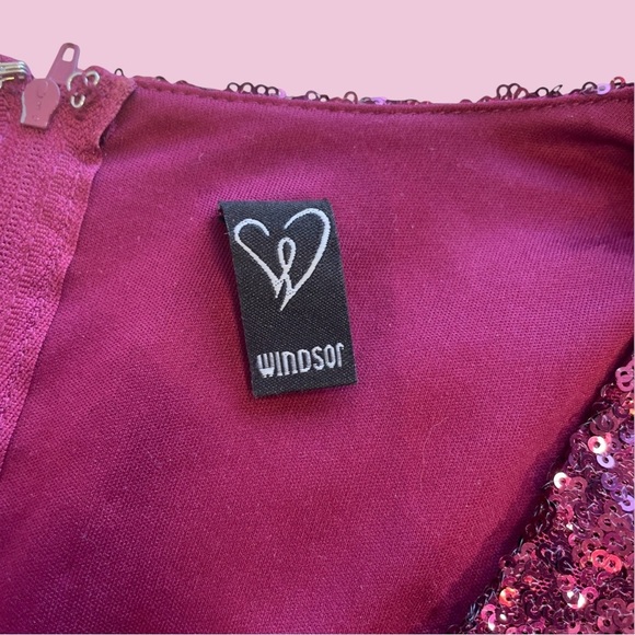 Windsor Ombré Sequin Mini Long Sleeve Dress - Picture 10 of 16